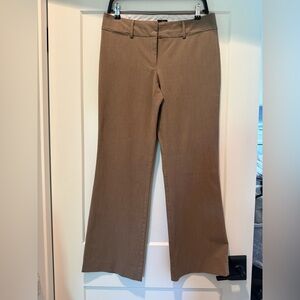 LOFT Women's Classic Tan Flare Pants